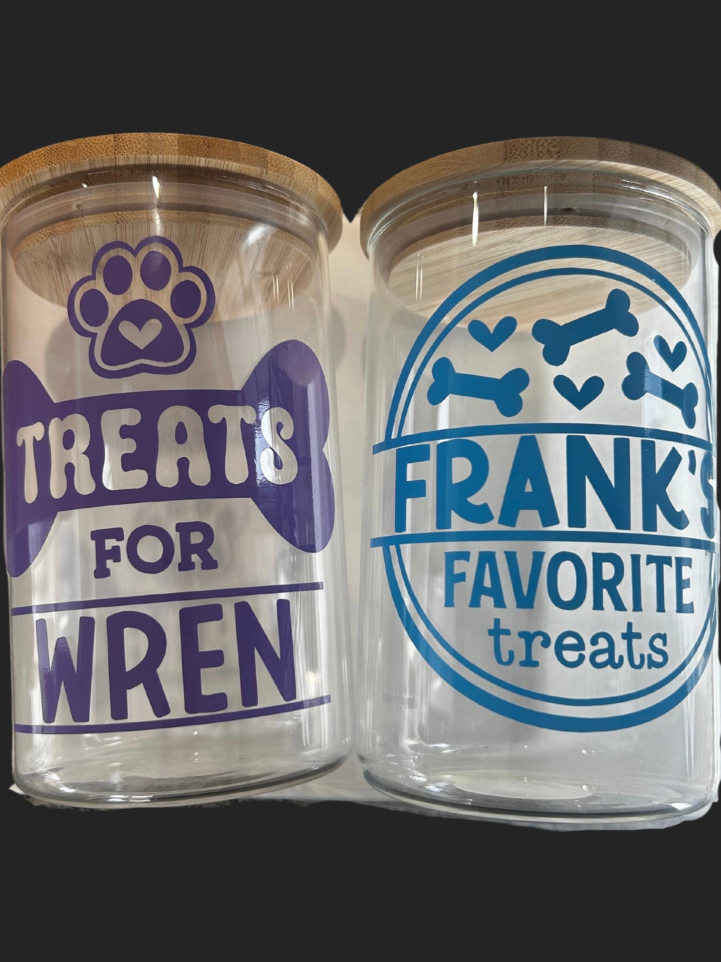 Personalised Dog Treat Jars
