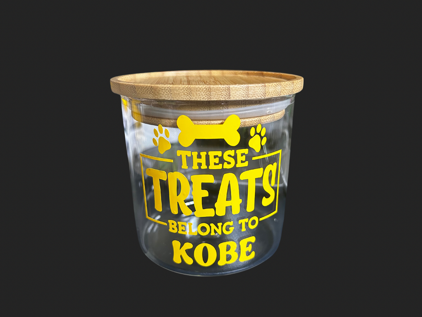 Personalised Dog Treat Jars