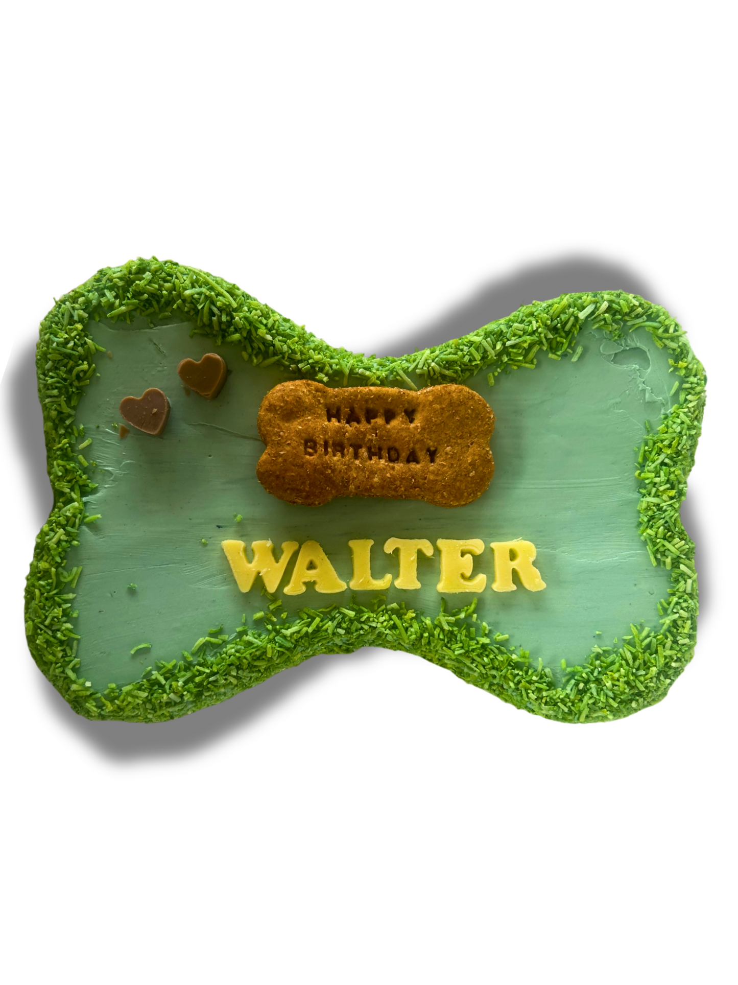 Bone Shaped Birthday Cake