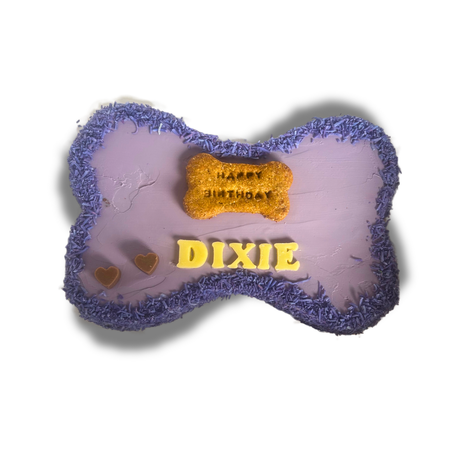 Bone Shaped Birthday Cake